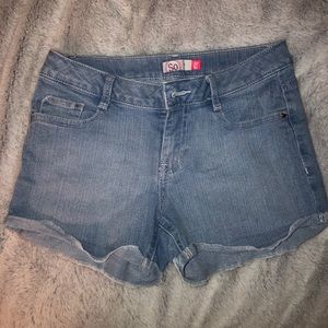 Girls SO size 12 denim shorts